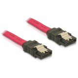 DeLOCK SATA Cable - 0.5m 0,5 M Vörös SATA kábel