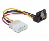 Delock SATA (fém kapoccsal,derékszögű)-4 TŰS MOLEX