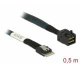 Delock Slim SAS SFF-8645 4i - Mini SAS HD SFF-8643