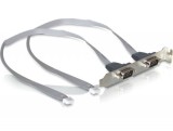 DeLock slot bracket 2x COM port with 2mm pitch 41791