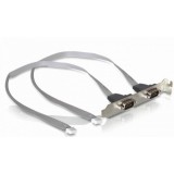 Delock slot konzol 2 x COM port 2 mm-es