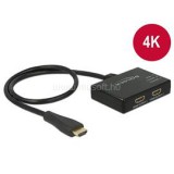 Delock Splitter HDMI 1x HDMI in 2x HDMI out 4K 30Hz (DL87700)