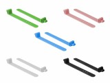 Delock szilikon kábelkötegelo újrahasznosítható 10 darabos csomagban választható színekben
