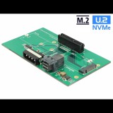 Delock U.2 SFF-8643 adapter PCIe x4 vagy M.2 M-kulcs nyílásokhoz fixáló alappal (63952) (63952)