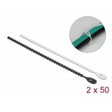 Delock Újrahasználható kötöző Hx 120 x Sz 3,6 mm 100 db.