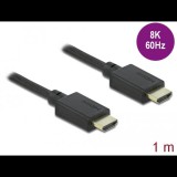DeLock Ultra nagy sebességű HDMI kábel 48 Gbps 8K 60 Hz 1 m (85387) (DE85387)