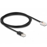 Delock UPS kommunikációs kábel A-típusú USB 2.0 - USB RJ50 2 m