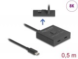DeLock USB 10 Gbps USB Type-C Switch 2 to 1 bidirectional 8K 18911