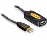Delock USB 2.0 hosszabbító 10m