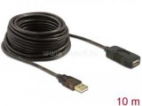 Delock USB 2.0 hosszabbító kábel, aktív 10m (DL82446)