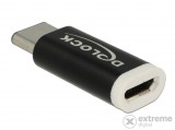 Delock USB 2.0 Micro-B anya/USB 2.0 Type-C apa átalakító
