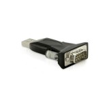 DeLOCK USB 2.0 to Serial Adapter soros kábel Fekete USB A típus DB-9