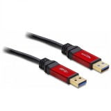 Delock USB 3.0-A apa / apa kábel, 3 m prémium kábel