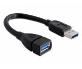 Delock USB 3.0 hosszabbító 15 cm
