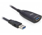 Delock USB 3.0 Hosszabító kábel, 5 m