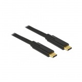 DeLock USB 3.1 Gen 1 (5 Gbps) cable Type-C to Type-C 2m 5A E-Marker (85527)