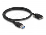 DeLock USB 5 Gbps Cable Type-A male to Type Micro-B male 0,5m Black 87798