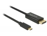Delock USB C - Displayport kábel 4K 60HZ 3m (85257)