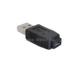 Delock USB micro-A+B anya - USB2.0-A apa adapter (DL65029)