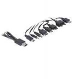 DELOCK USB-s telefontöltő 8 féle mobilfajtához