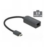 Delock USB Type-C adapter apa   2,5 Gigabit LAN kompakt