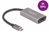 Delock USB Type-C adapter HDMI (DP Alt Mode) 8K-hez HDR funkcióval
