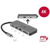 Delock USB Type-C dokkoló állomás (DL87743)