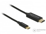 Delock USB Type-C koax kábel HDMI-hoz (DP Alt Mode) 4K 60 Hz 2 m