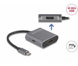 Delock USB Type-C Splitter (DP Alt Mode) to 1 x HD