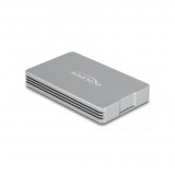 Delock USB4 40 Gbps ház 1 x M.2 NVMe SSD-hez szerszámmentes (42018)