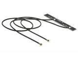 DeLock WLAN Twin Antenna 2xMHF IV/HSC MXHP32 compatible plug 802.11 ac/a/h/b/g/n 5 dBi 250 mm PCB internal 89571