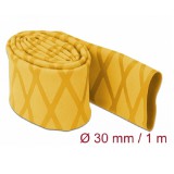 Delock Zsugorcső X-mintás nem csúszós 1 m x 30 mm sárga
