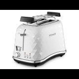DeLonghi De'Longhi CTJ 2103.W Brillante Kenyérpirító - Fehér (CTJ 2103.W)