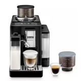 DeLonghi De'Longhi Rivelia automata eszpresszógép, 0132215475, 2 babtartály, Bean Adapt technológia, kiöntő LatteCrema Hot technológiával, 1450 W, 19 bar, 1,4 l, fekete (EXAM440.55.B)