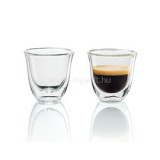 DeLonghi DLSC310  eszpresszó pohárszett, 2 db, duplafalu, hőálló, 300°C (DLSC310_)