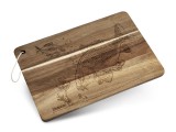 Delphin CarpBoard Dekoratív konyhai halas vágódeszka (101005486)