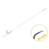 Delphin FLR Loop kötött horog 6db 8cm 0,22mm B-LESS #8
