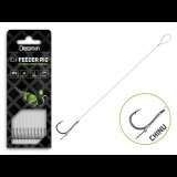 Delphin Fluoro Sting előkötött feeder szerelék 10 db 12 cm / 0,30 mm / Chinu #4 (101005842)