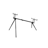 Delphin RPX 4 BlackWay rodpod 3 bottra (870000329)