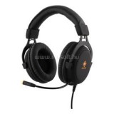 DELTACO GAM-030, Stereo Gaming Headset, 57mm drivers, LED lights, black (GAM-030)