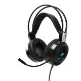 Deltaco Gaming DH110 headset fekete (GAM-105) (GAM-105) - Fejhallgató