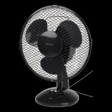 Deltaco Nordic Home FT-535 Asztali Ventilátor - Fekete (FT-535)