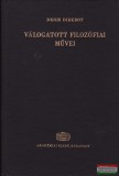 Denis Diderot válogatott filozófiai művei