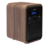 Denver DAB-48GREY rádió Személyi Digitális Szürke, Fa