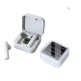 Denver TWS-62 Bluetooth vezeték nélküli fülhallgató BT5.0, fehér