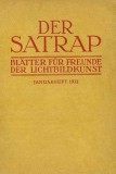 Der Satrap - Blätter für Freunde der Lichtbildkunst (1932)