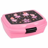 Derform Balerina uzsonnás doboz, BL12, rózsaszín