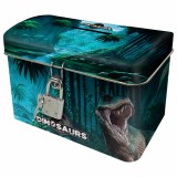 Derform Dinoszaurusz persely, szögletes, DN19, kék-zöld