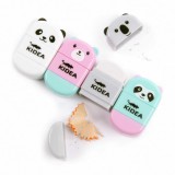 Derform Hegyező, tartályos, 1 lyukú, radírral, Kidea, többféle