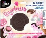 Derform Illatos napló radírral és ceruzával, Raspberry, Kidea